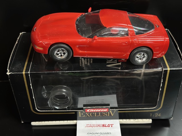 Carrera Exclusiv 1/24 Corvette C5 Red